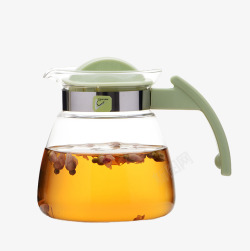 加热茶壶耐热玻璃直火壶高清图片