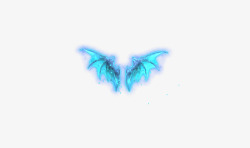 翅的蝙蝠翅蓝蝙蝠翅膀高清图片