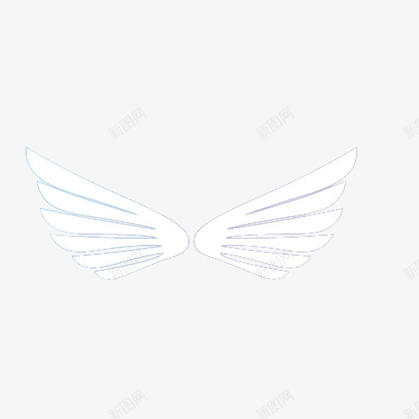 翅膀png免抠素材_新图网 https://ixintu.com 手绘翅膀 白色翅膀 纯色翅膀 翅膀
