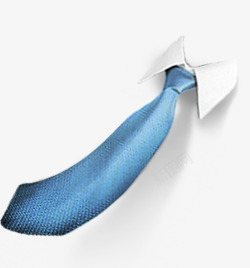 蓝色领带素材