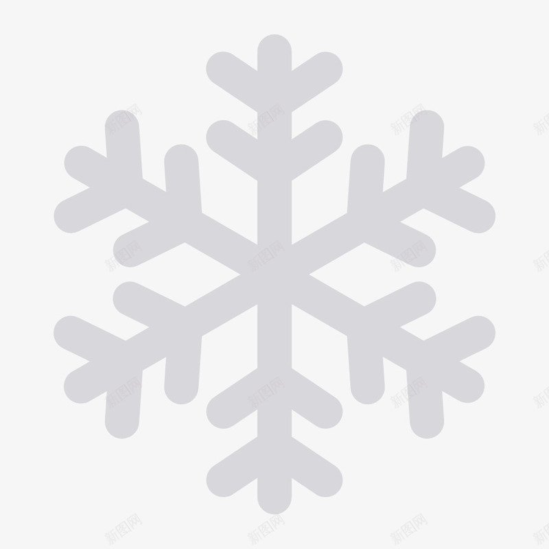 卡通雪花图标png_新图网 https://ixintu.com 下雪 冬天 卡通 卡通雪花 天气 天气预报 手绘 雪花
