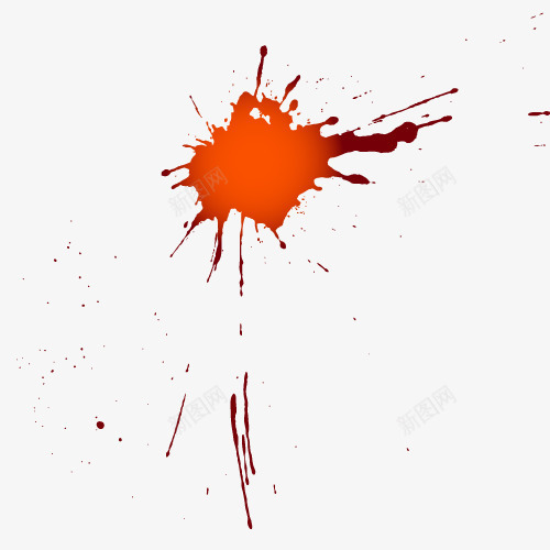 飞溅的血矢量图ai免抠素材_新图网 https://ixintu.com 果汁 血 飞溅的血 矢量图