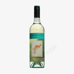黄尾澳大利亚慕斯卡白葡萄酒高清图片
