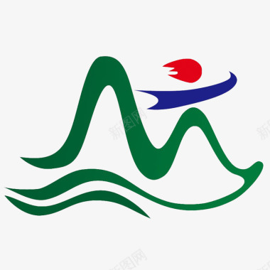 马拉松logo创意新鲜图标图标