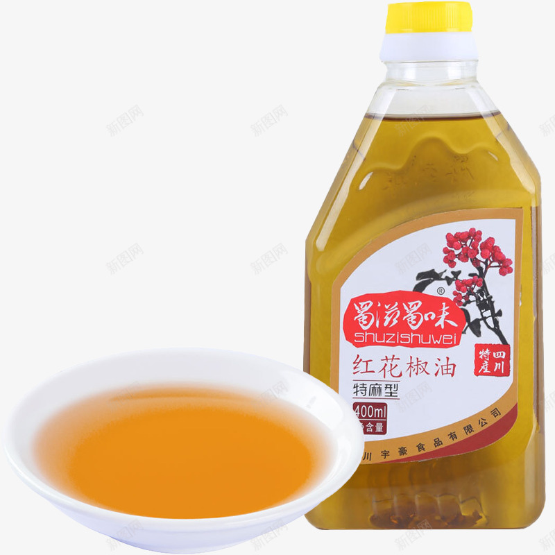 齐家蜀滋蜀味红花椒油400mlpng免抠素材_新图网 https://ixintu.com 红花椒油 花椒油 蜀滋蜀味花椒油 齐家食品