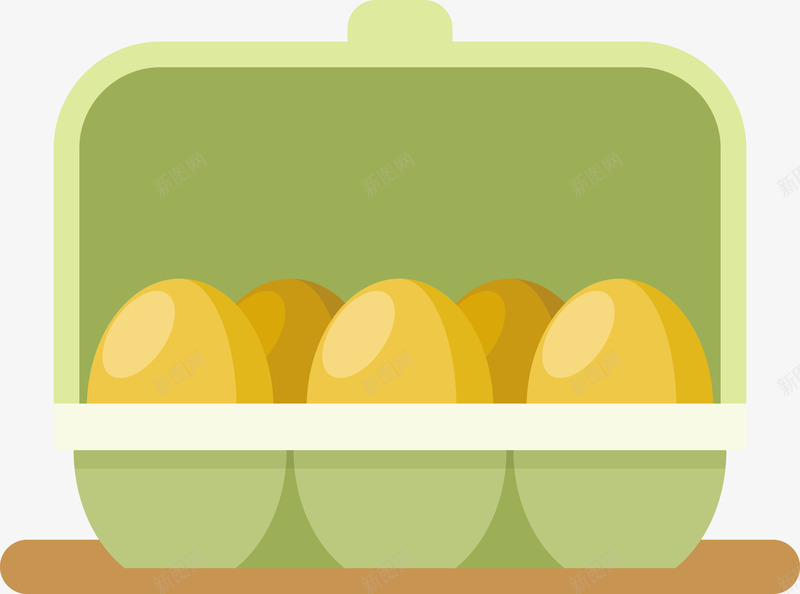 一盒新鲜鸡蛋矢量图eps免抠素材_新图网 https://ixintu.com 一盒鸡蛋 五个鸡蛋 新鲜鸡蛋 矢量鸡蛋 鸡蛋 鸡蛋PNG 矢量图