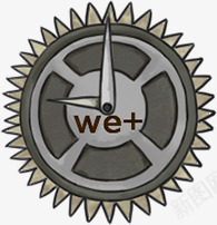 h5卡通齿轮png免抠素材_新图网 https://ixintu.com h5素材卡通齿轮 创意钟 机械