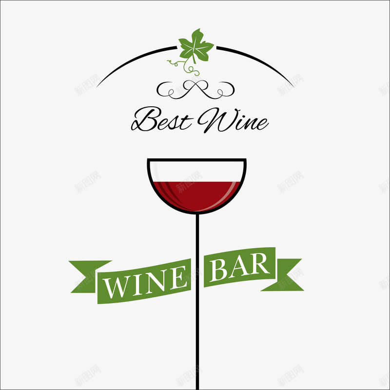 餐饮logo矢量图图标eps_新图网 https://ixintu.com 创意餐饮logo 葡萄酒logo 饮料logo 矢量图