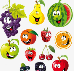 葡萄表情水果表情高清图片