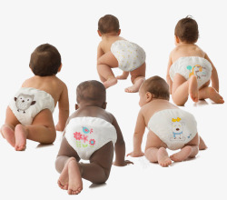 宝宝尿布婴儿尿布高清图片