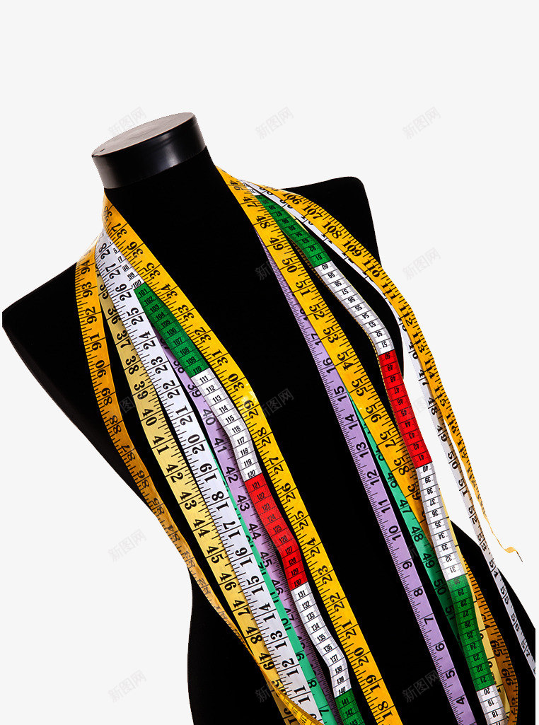 衣服测量工具png免抠素材_新图网 https://ixintu.com 数字 服装设计 测量 软尺
