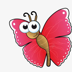 带翅膀虫子免费png下载可爱卡通翅膀虫子高清图片
