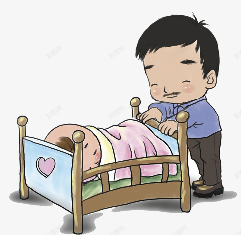 爸爸哄睡的小宝宝png免抠素材_新图网 https://ixintu.com 呼呼睡着的宝宝 宝宝 宝宝睡着了 爸爸哄睡的小宝宝 睡宝宝 睡着的孩子 睡觉的宝宝