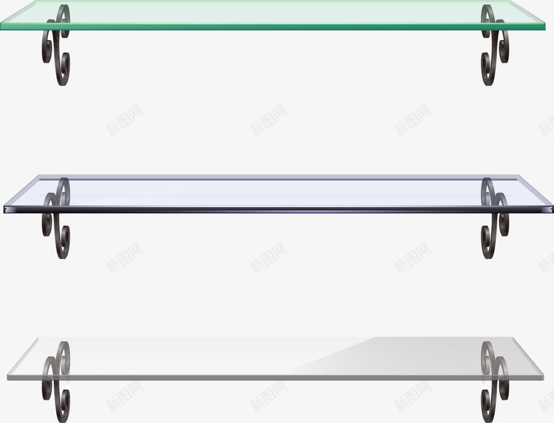 玻璃展架矢量图ai免抠素材_新图网 https://ixintu.com 卡通玻璃架子 玻璃台子 玻璃展架 玻璃架 矢量图