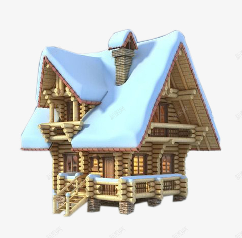 白雪覆盖的房子png免抠素材_新图网 https://ixintu.com 下雪 下雪的屋顶 下雪的房顶 屋顶 白雪 白雪覆盖的屋顶