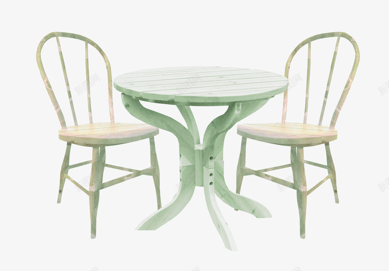 漂亮桌椅png免抠素材_新图网 https://ixintu.com 圆桌 木质椅子 椅子 漂亮圆桌 餐桌