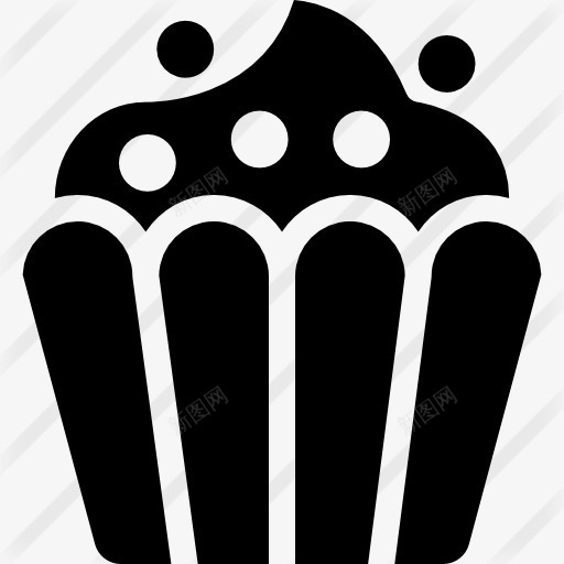 蛋糕图标png_新图网 https://ixintu.com 松饼 烘焙 甜 甜点 蛋糕 面包 食品 食品和餐厅