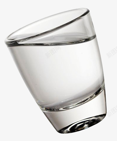 盛水的透明杯子png免抠素材_新图网 https://ixintu.com 杯子 水杯 玻璃杯 透明