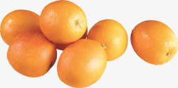 黄色新鲜橙子素材