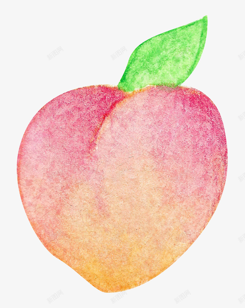 美味的桃子png免抠素材_新图网 https://ixintu.com 一颗 卡通 新鲜的 桃子 水果 粉色的 美味的