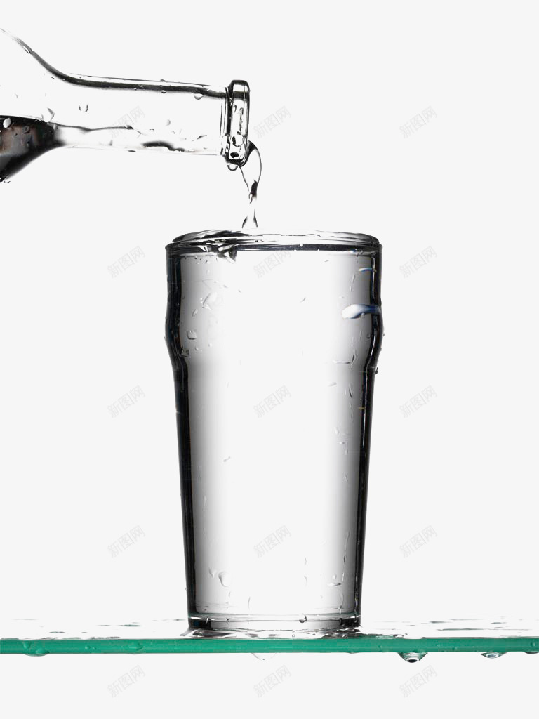 瓶子水玻璃瓶png免抠素材_新图网 https://ixintu.com 倒水 杯子 水 玻璃瓶 瓶子