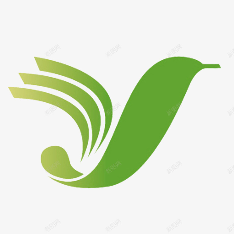 卡通的绿色商品logo图标png_新图网 https://ixintu.com logo 个性商标 商品logo 商品图标 商品标识 商标logo 物品logo