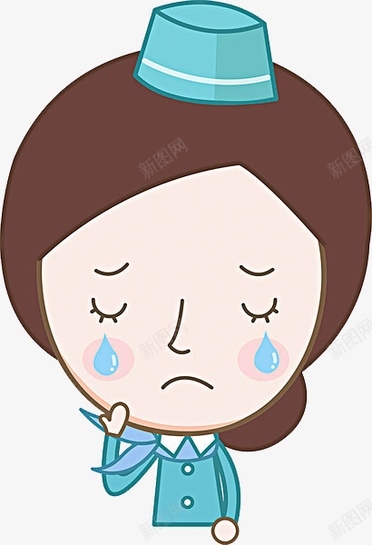 流眼泪的护士小姐姐png免抠素材_新图网 https://ixintu.com 卡通人物 哭泣 哭的卡通人物 护士 梨花带雨 眼泪 默默流泪