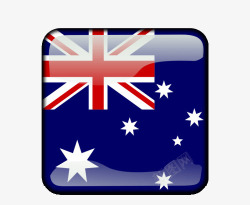 澳洲国旗按钮素材