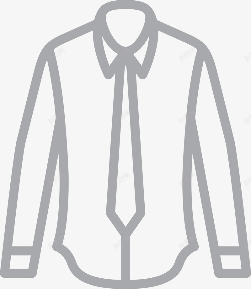 西装服装简易线稿图矢量图图标ai_新图网 https://ixintu.com 上衣 图标 手绘衣服 服装 服装图标 矢量衣服图 简易衣服 衣服 衣服简笔 衣服线框图标 衣服设计 矢量图