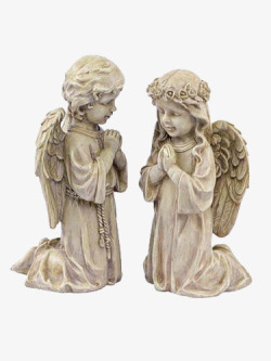天使祈祷和平素材