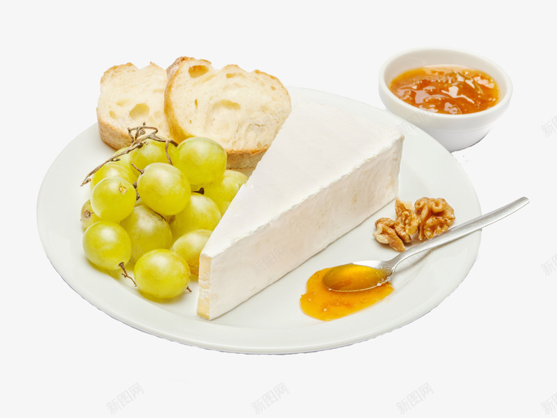 葡萄蜂蜜芝士奶酪png免抠素材_新图网 https://ixintu.com 奶酪 芝士 葡萄 蜂蜜
