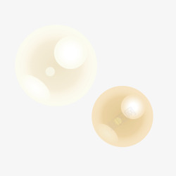 珍珠款式吐泡泡素材