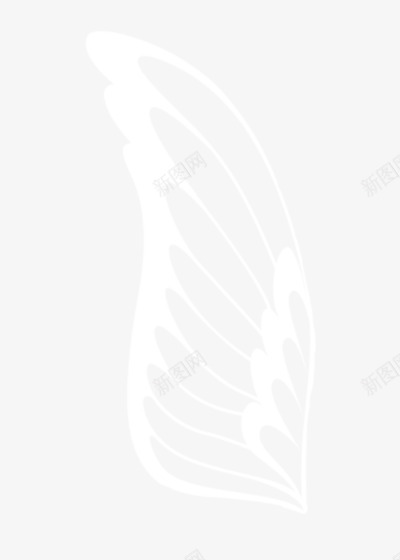 翅膀png免抠素材_新图网 https://ixintu.com 个性翅膀 天使的翅膀 天使翅膀 小翅膀 白色翅膀 简笔翅膀 线条翅膀 翅膀