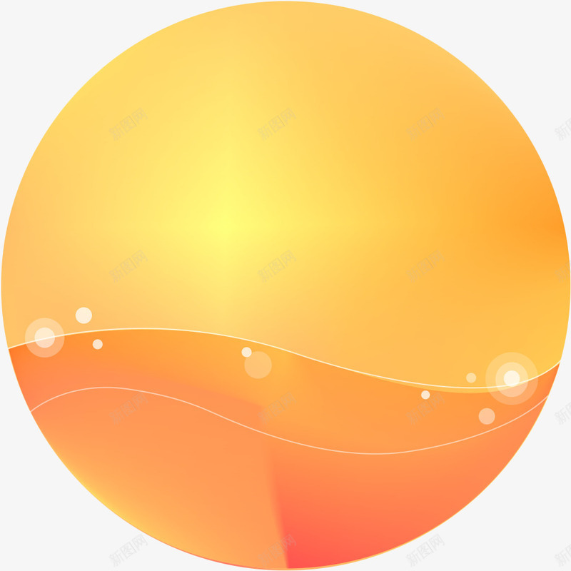 圆球矢量图ai免抠素材_新图网 https://ixintu.com AI 光芒 圆形 太阳 手绘 球 线条 黄色 矢量图