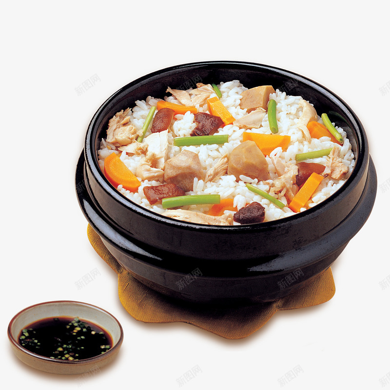 黄焖鸡米饭png免抠素材_新图网 https://ixintu.com 米饭 食品 食物 黄焖鸡