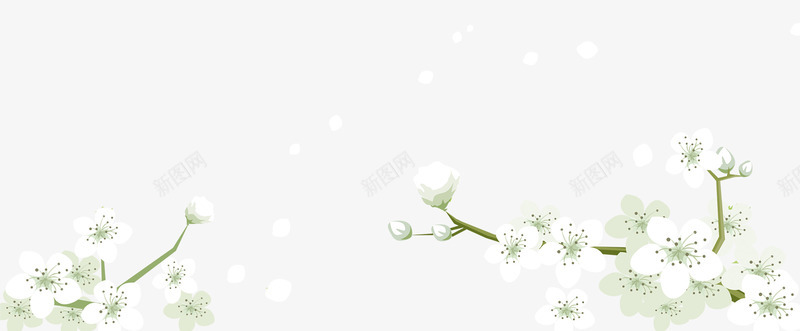 小清晰花朵png免抠素材_新图网 https://ixintu.com 卡通 小清新 花朵