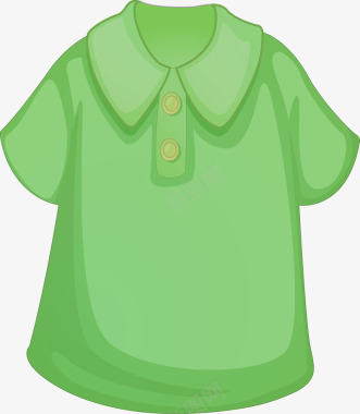 绿色婴儿上衣图标图标