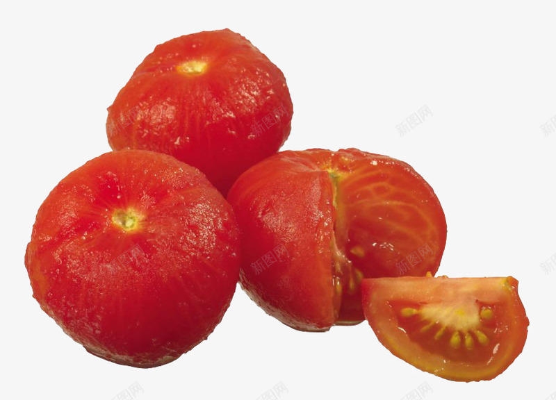 去皮的番茄png免抠素材_新图网 https://ixintu.com 圣女果 新鲜 洋柿子 番茄 蔬果 西红柿