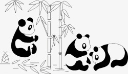 宝宝熊熊猫高清图片