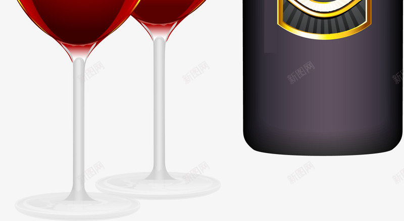 葡萄酒png免抠素材_新图网 https://ixintu.com 免抠PNG 品味生活 红酒 红酒实物 葡萄酒 酒杯 酒瓶 酒类 餐厅 饮品 高档