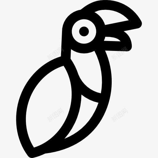 Parrot图标png_新图网 https://ixintu.com 动物 翅膀说 鸟 鹦鹉