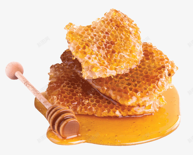 实物蜂巢png免抠素材_新图网 https://ixintu.com 从开花植物的花中采 养颜 清热 蜂巢 蜜蜂酿制的蜜 食品添加 食用