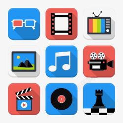 电影市场电影app按钮图标高清图片