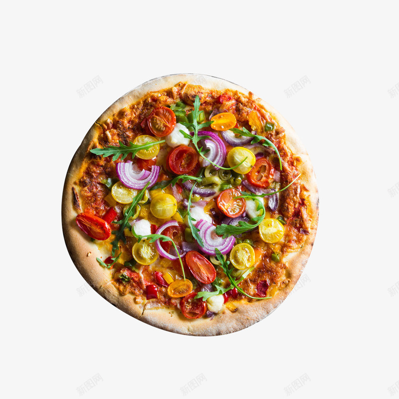 海鲜披萨png免抠素材_新图网 https://ixintu.com 产品实物 拉丝披萨 新鲜披萨 海鲜披萨 烤披萨 西餐