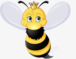 卡通小蜜蜂装饰素材