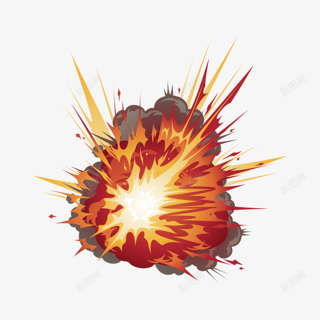 爆炸效果png免抠素材_新图网 https://ixintu.com 创意 爆炸 爆炸效果 爆炸素材 震撼
