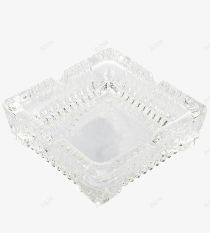 高档水晶玻璃烟灰缸png免抠素材_新图网 https://ixintu.com 产品实物 水晶 烟灰缸 玻璃 高档