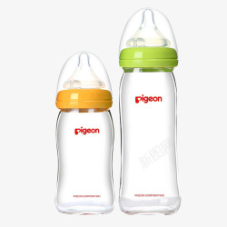 婴儿防胀气奶瓶BornFree玻璃奶瓶高清图片