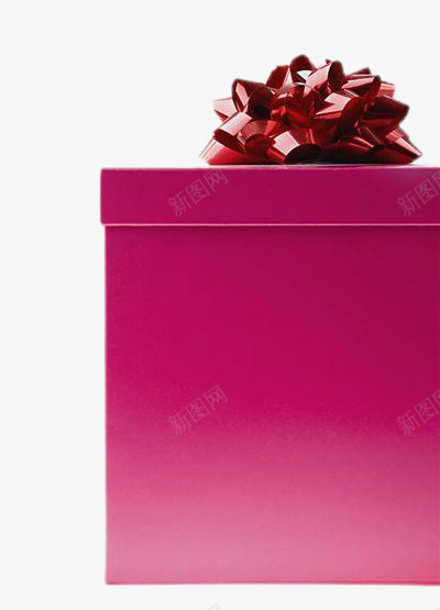粉红色盒子png免抠素材_新图网 https://ixintu.com 礼品盒 礼品盒子