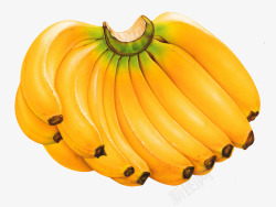 好吃的香蕉新鲜的香蕉高清图片